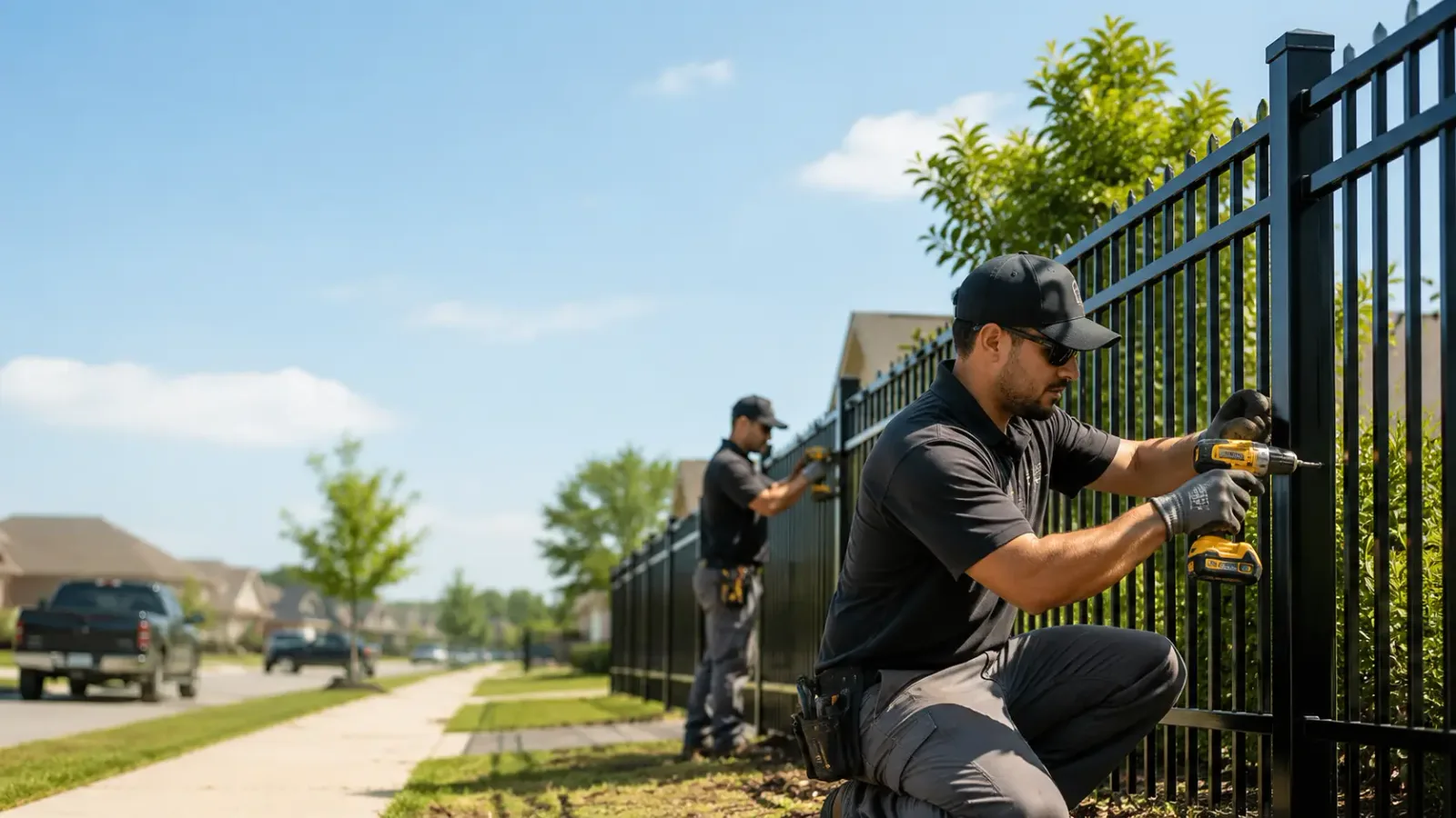 Metal Fence Installation in Vacherie, LA